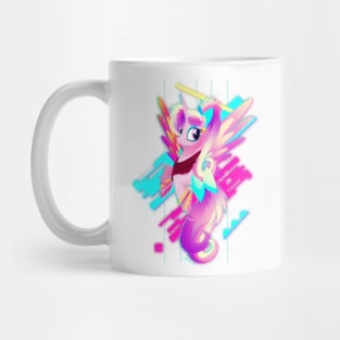 Synthwave Princess Cadance Mug